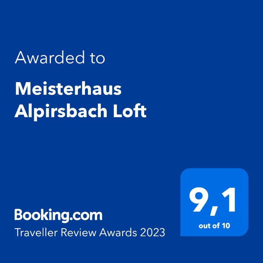 Meisterhaus Alpirsbach Loft Exteriör bild